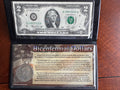 Bicentennial Half Dollar Coin and $2 Bill Set