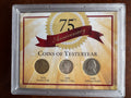 75th Anniversary Coins of Yesteryear - 1939 3 Coin Set