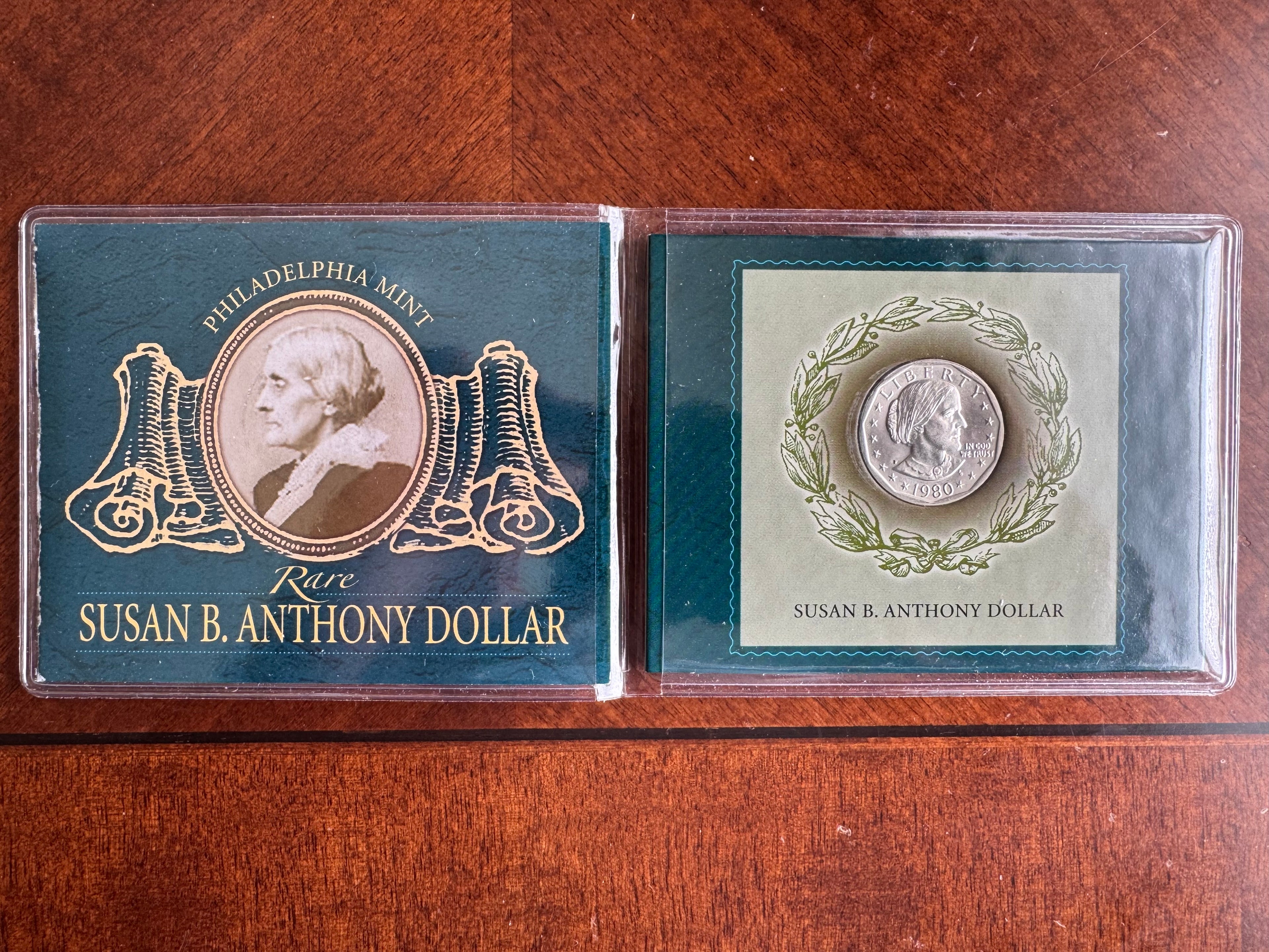Susan B. Anthony Dollar - Philadelphia Mint - 1980