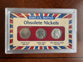 Rare U.S. Minted Obsolete Nickels Set