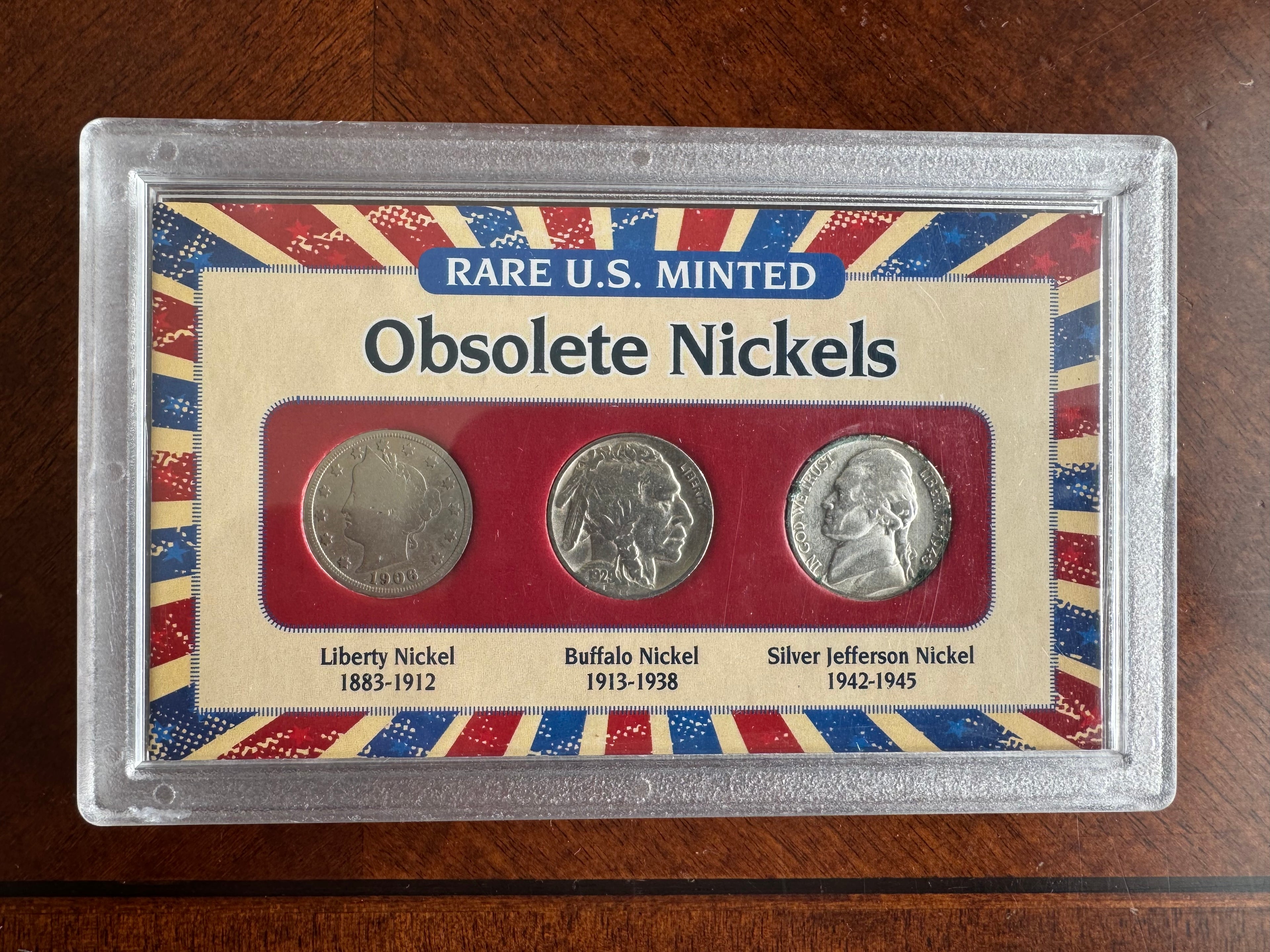 Rare U.S. Minted Obsolete Nickels Set