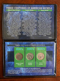Three Centuries of American Nickels