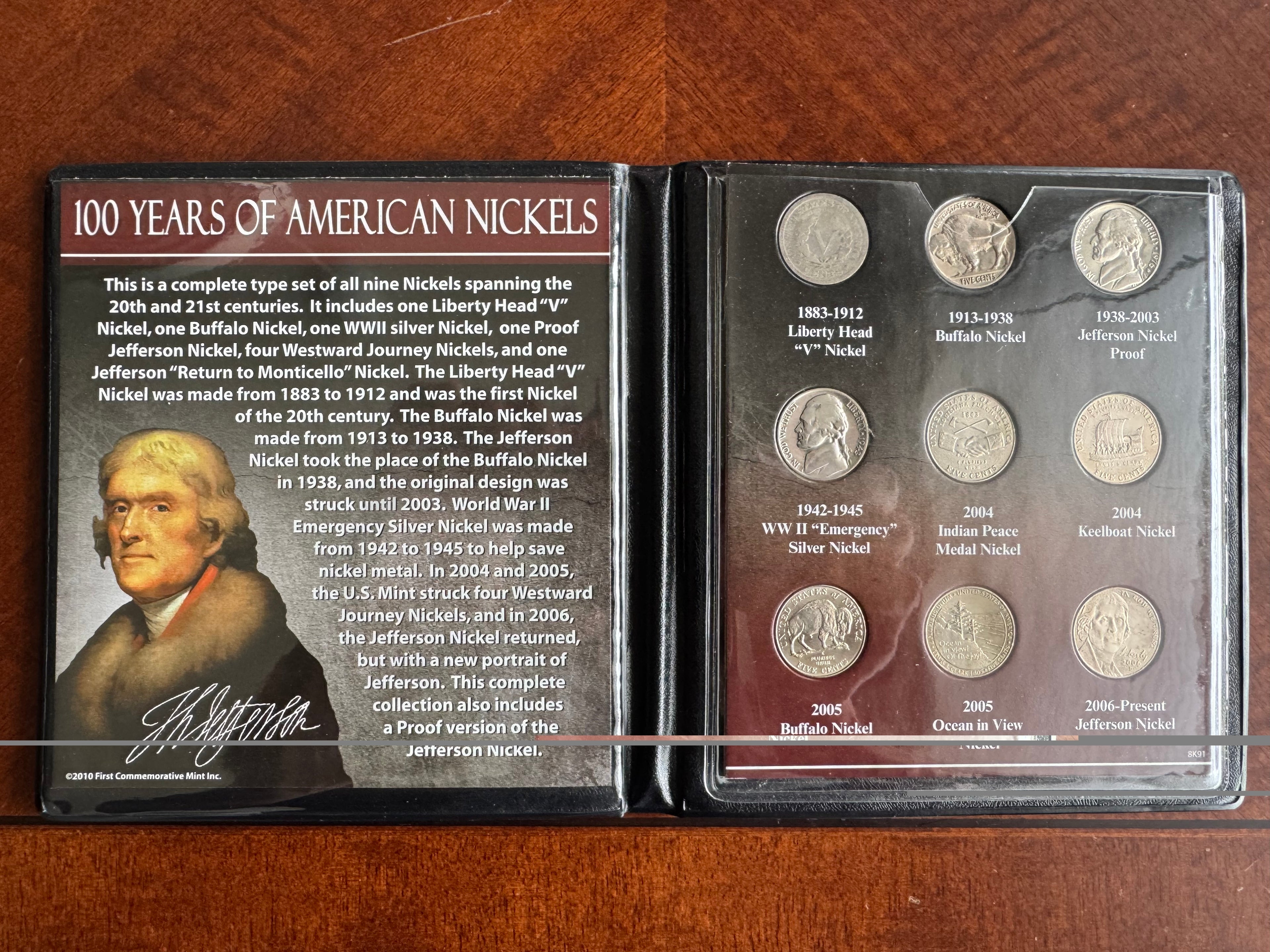 100 Years of American Nickels