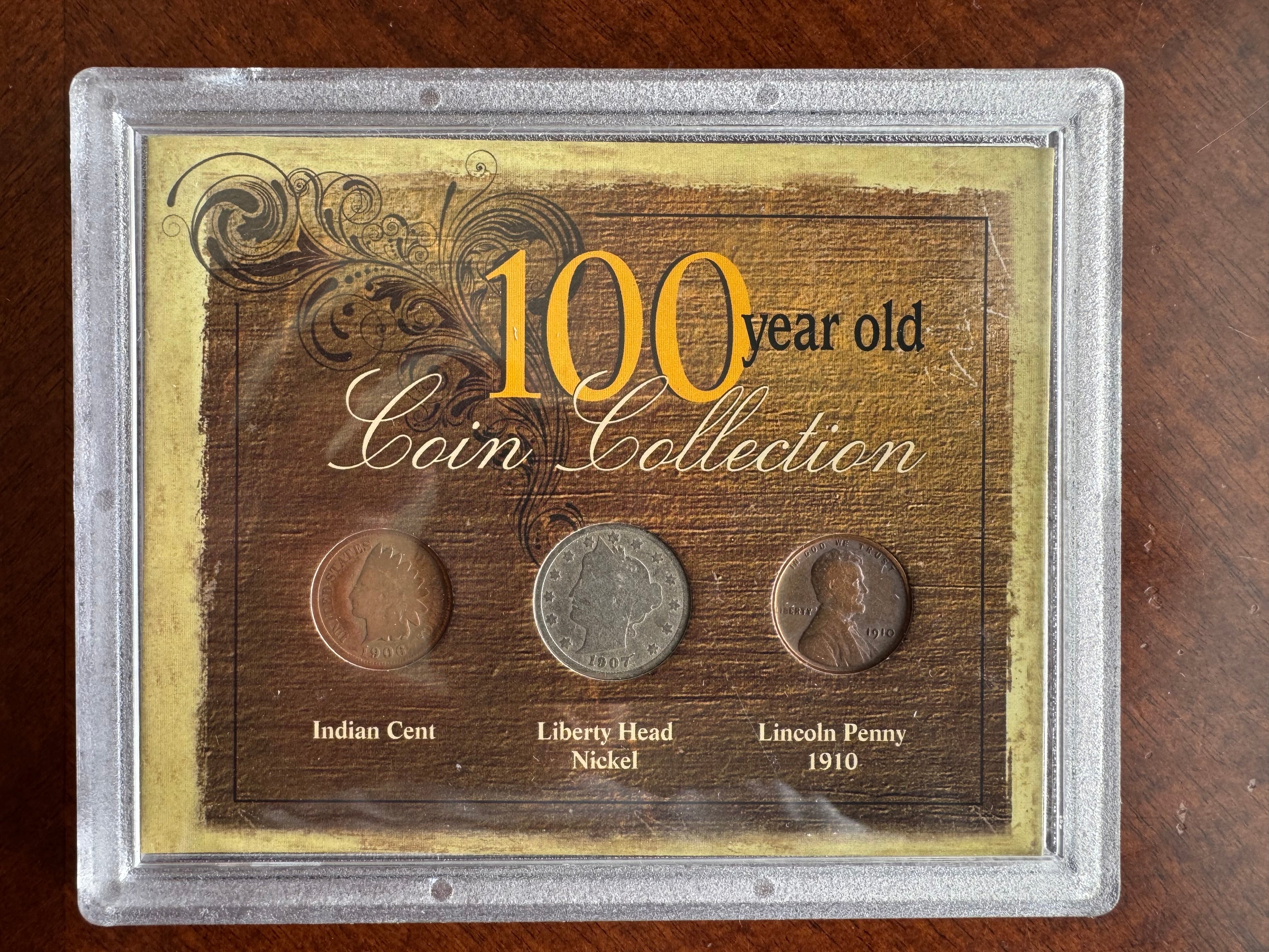 100 Year Old Coin Collection - Indian Cent, Liberty Head Nickel & Lincoln Penny