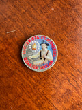Painted 1776-1976 Bicentennial Washington Quarter