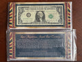 1963 $1 Rare Mysterious Joseph Barr Federal Reserve Note
