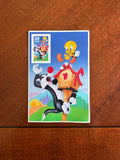 1998 Sylvester and Tweety - 32 cent stamp - Maxi Card
