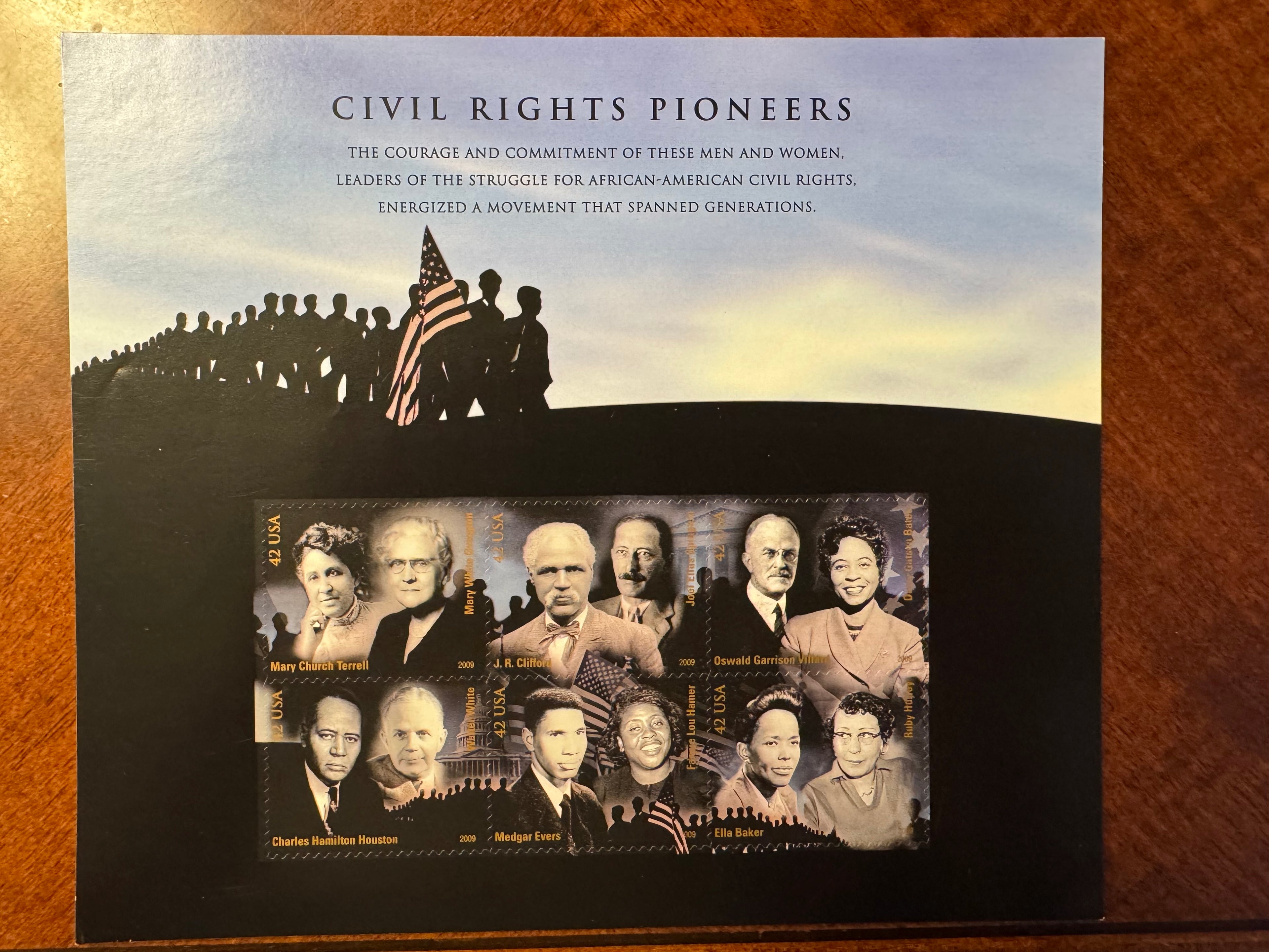 2009 Civil Rights Pioneers - 42 cent stamp
