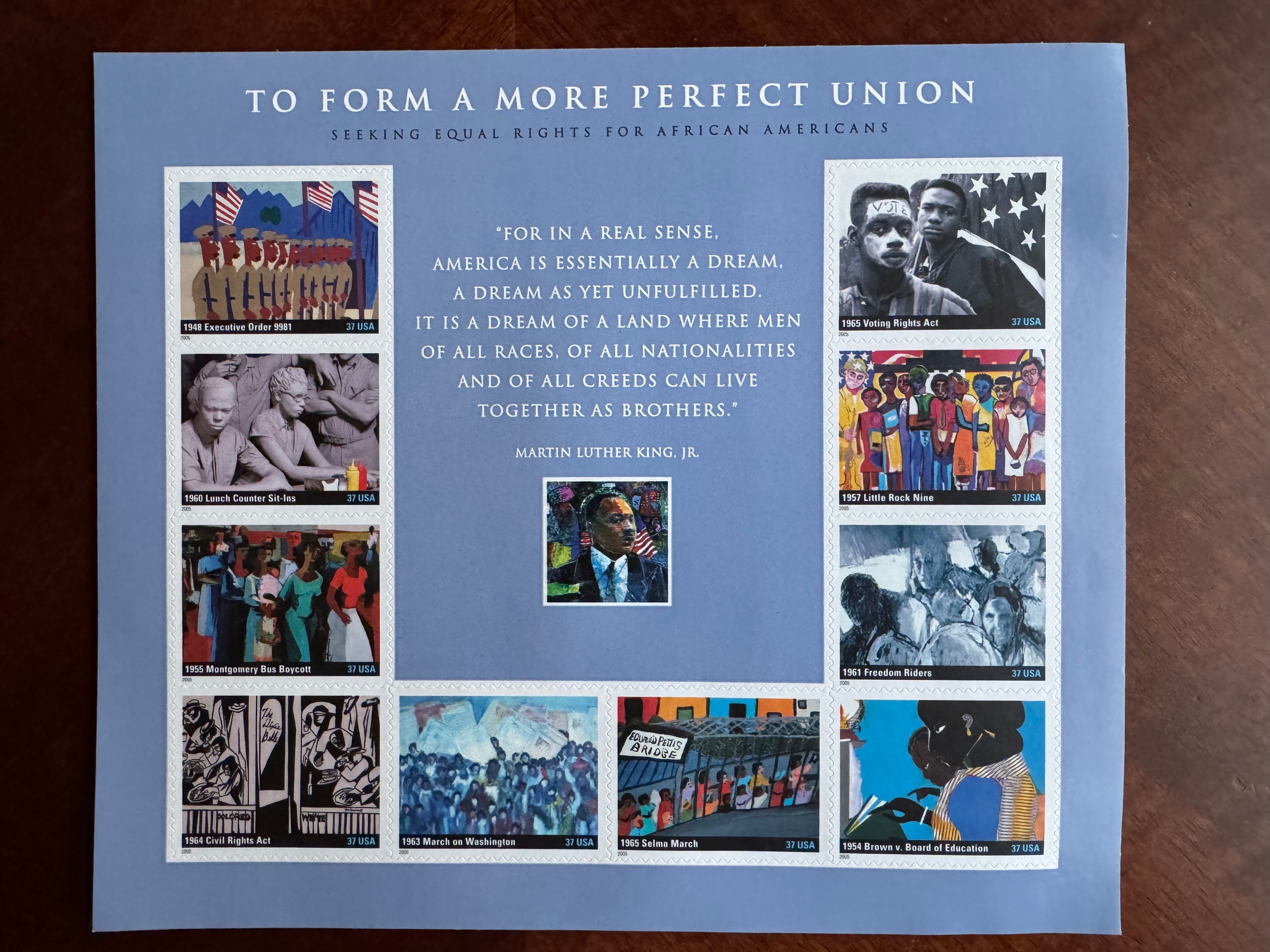 2005 To Form A More Perfect Union - 37 cent stamp