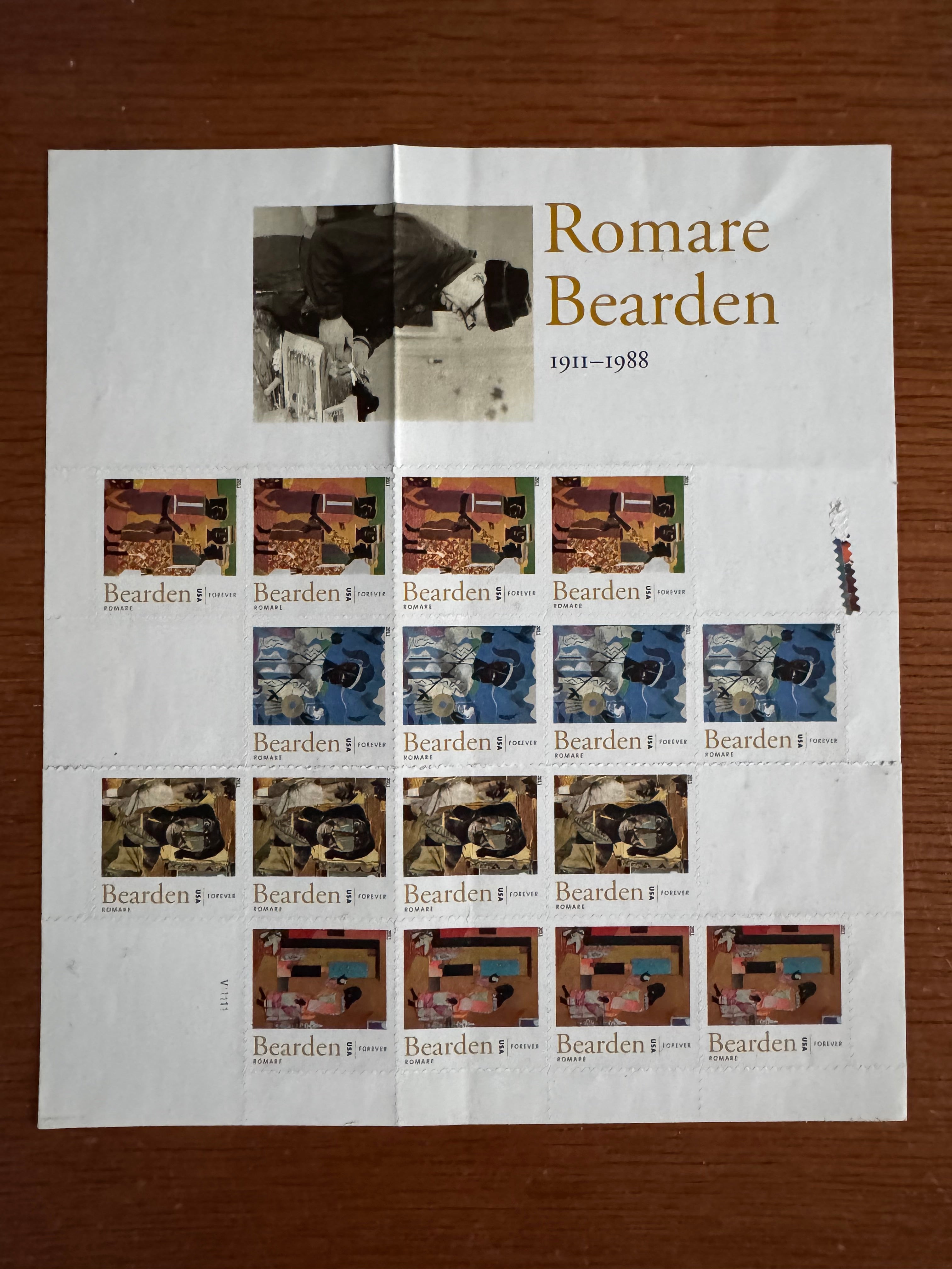 2011 Romare Bearden - Forever stamp