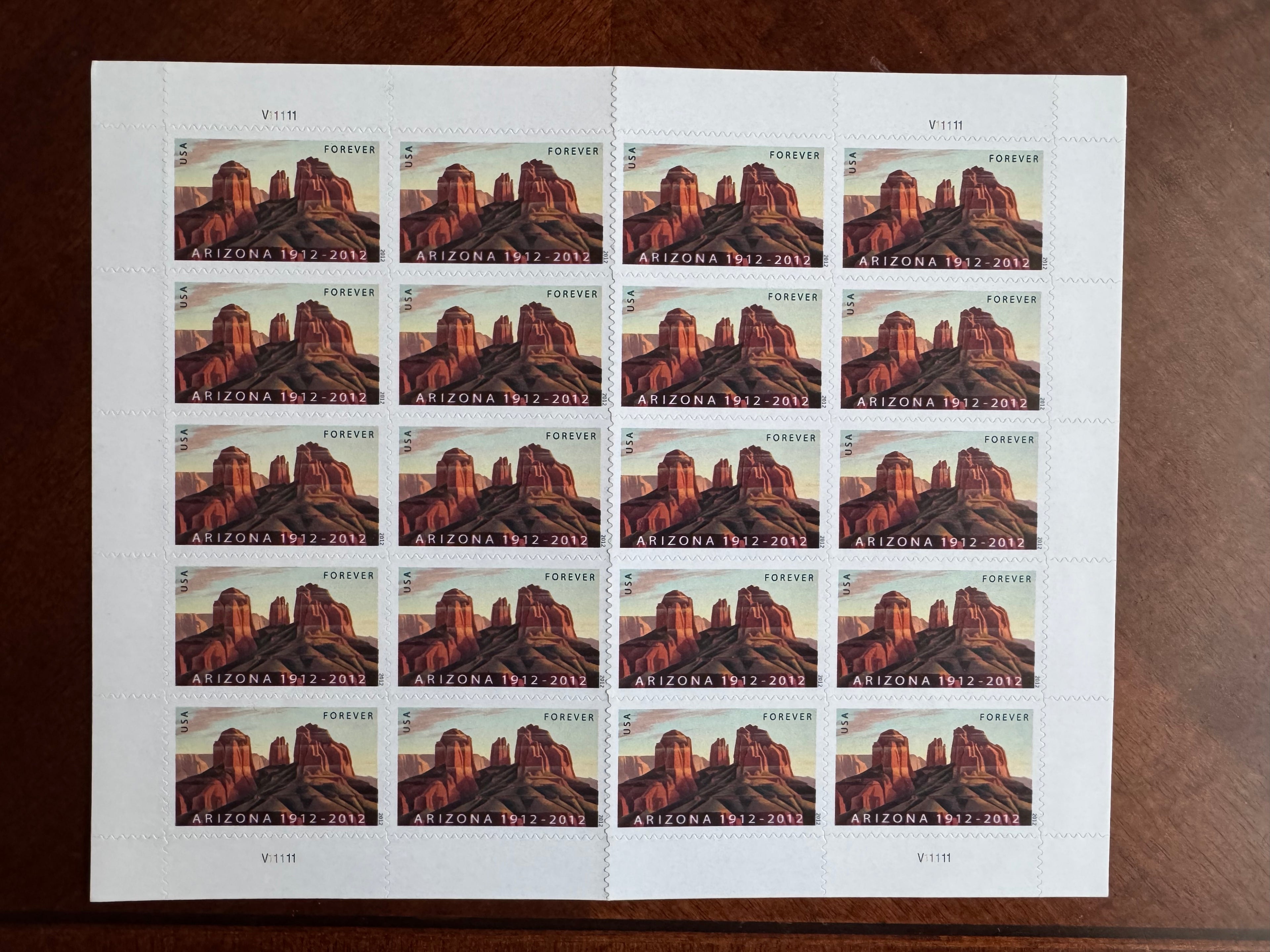 2012 Arizona Statehood Centennial - Forever stamp